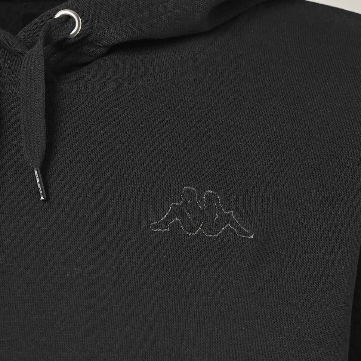 Hoodie manches longues homme Logo Zamy noir 5/5