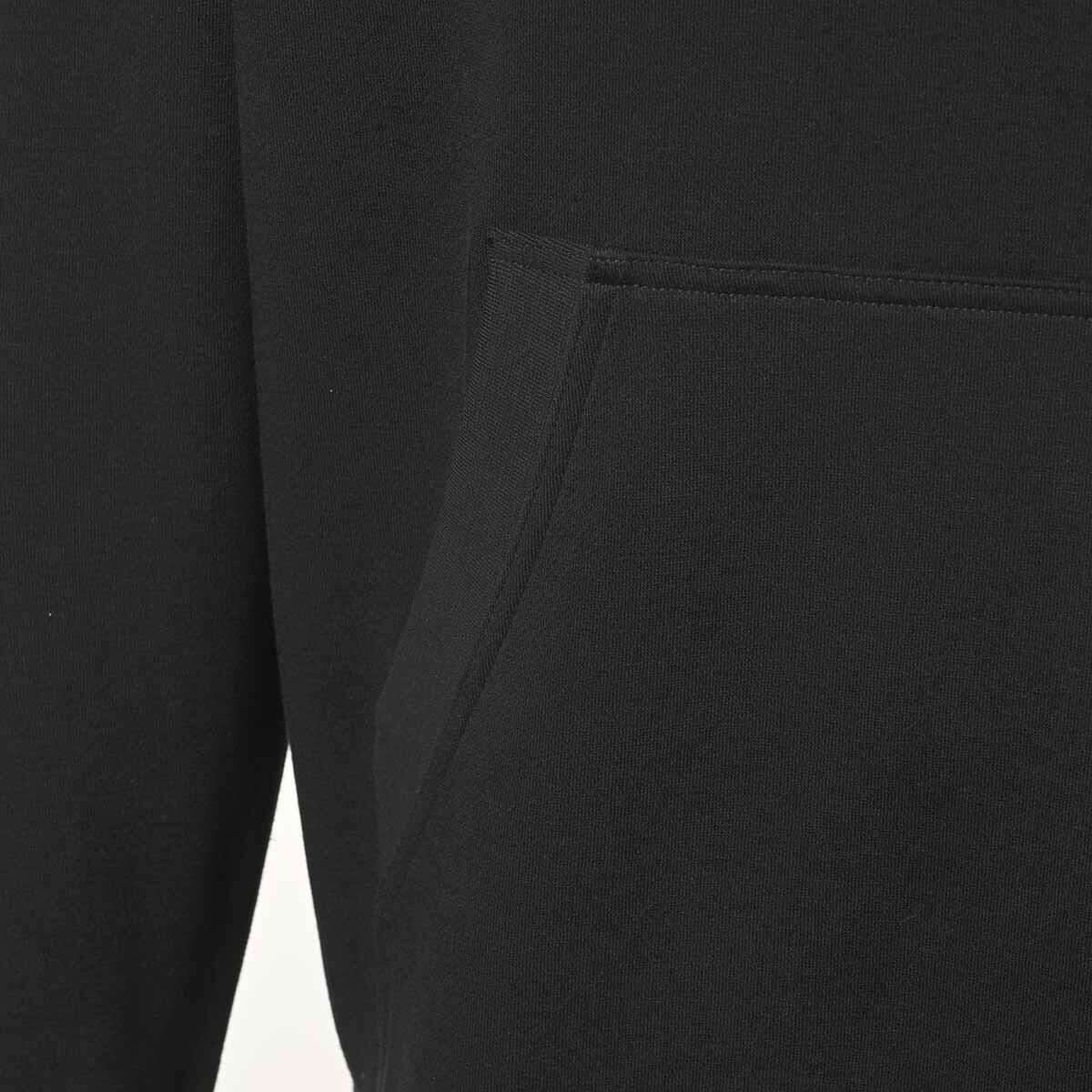 Hoodie manches longues homme Logo Zamy noir 4/5