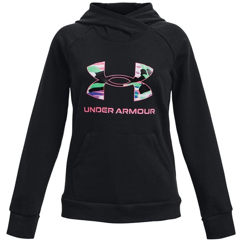 Sweat à capuche Under armour modèle 1373127-001 pour unisexe enfants 5/5