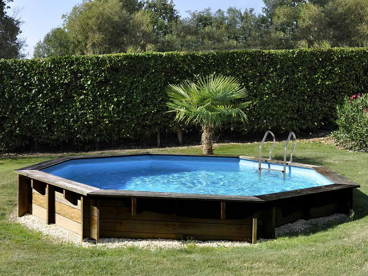 Piscina MADERA NATURAL Ø 500 x 127 cm 2/7