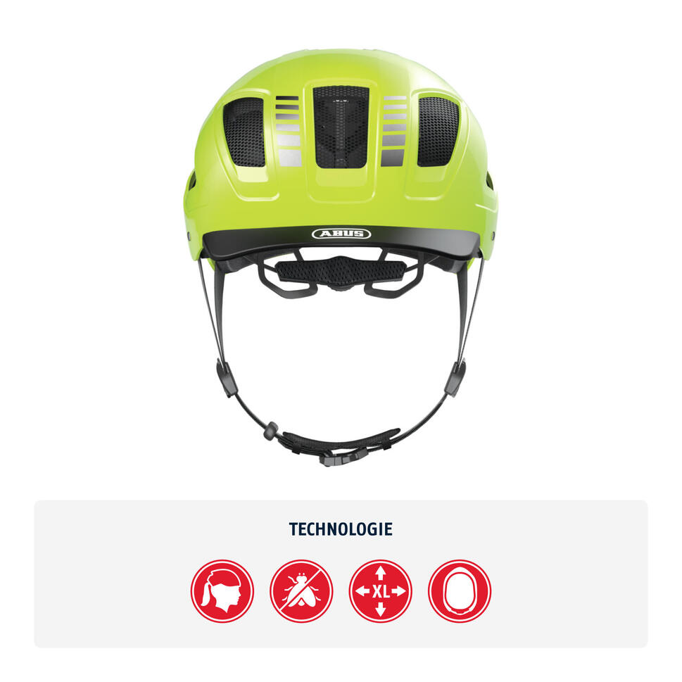 Kask Rowerowy Hyban 2.0 Signal Yellow L 56-61 Cm