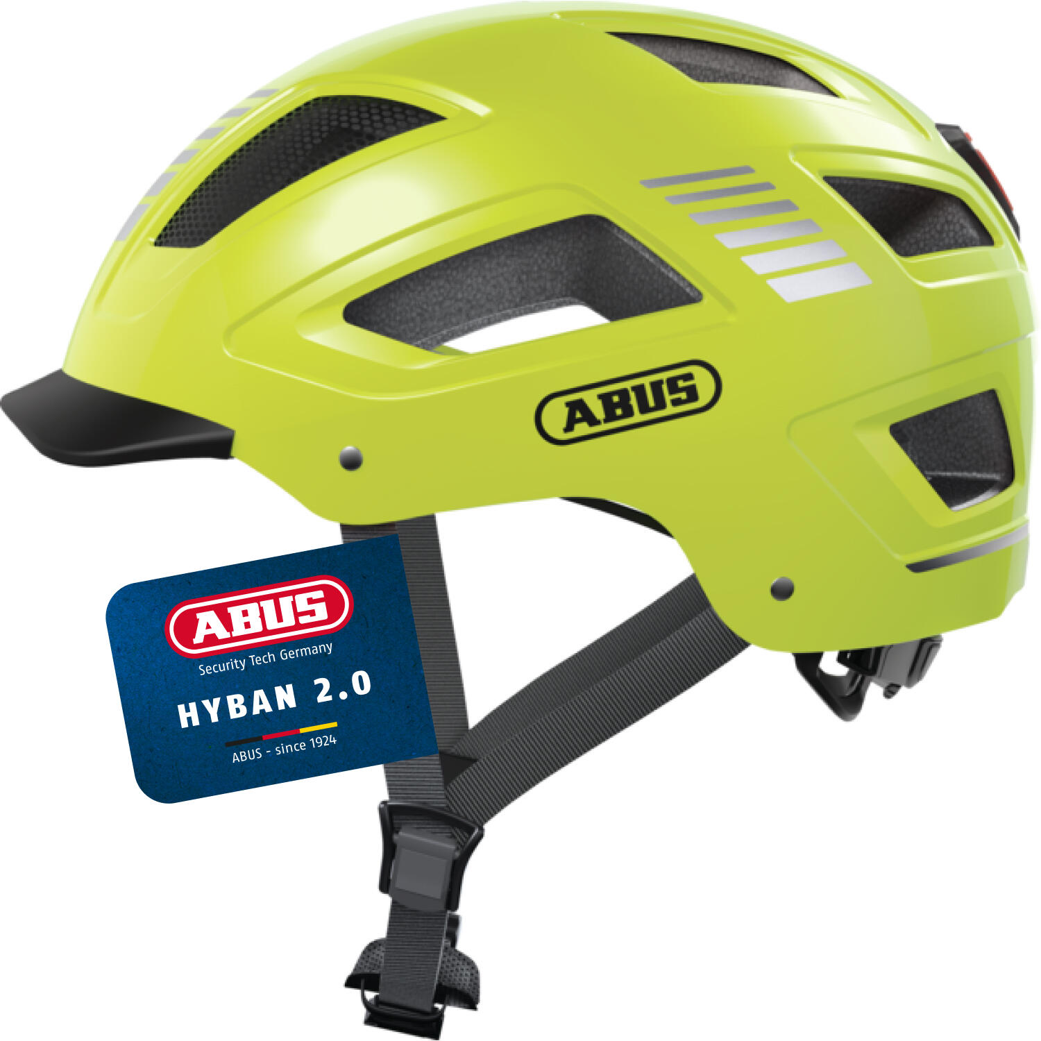 Kask Rowerowy Hyban 2.0 Signal Yellow L 56-61 Cm