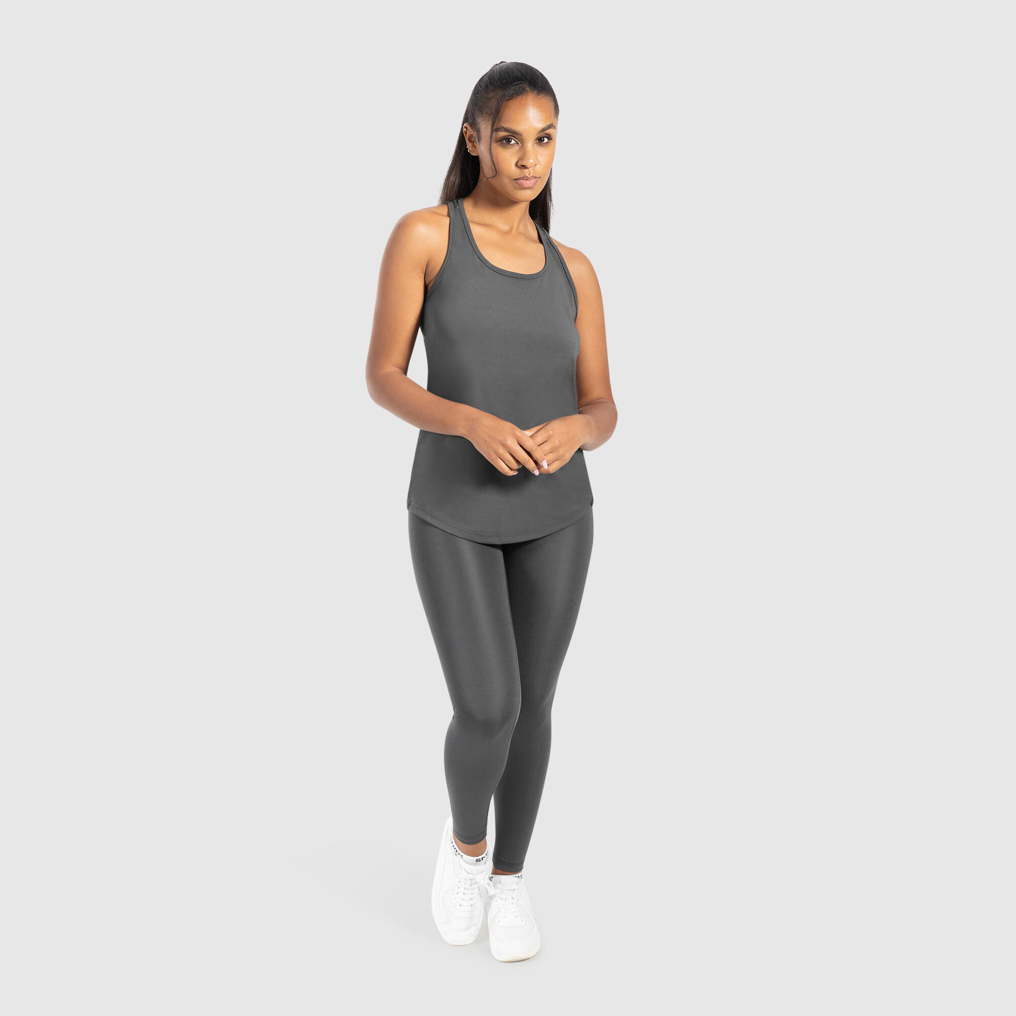 Damen Tank Top Meggy Anthrazit 3/5