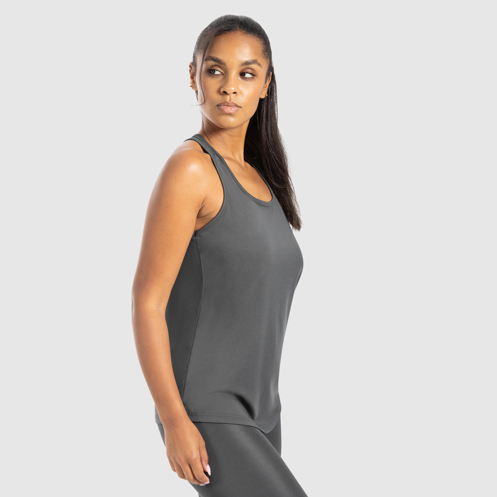Damen Tank Top Meggy Anthrazit 2/5