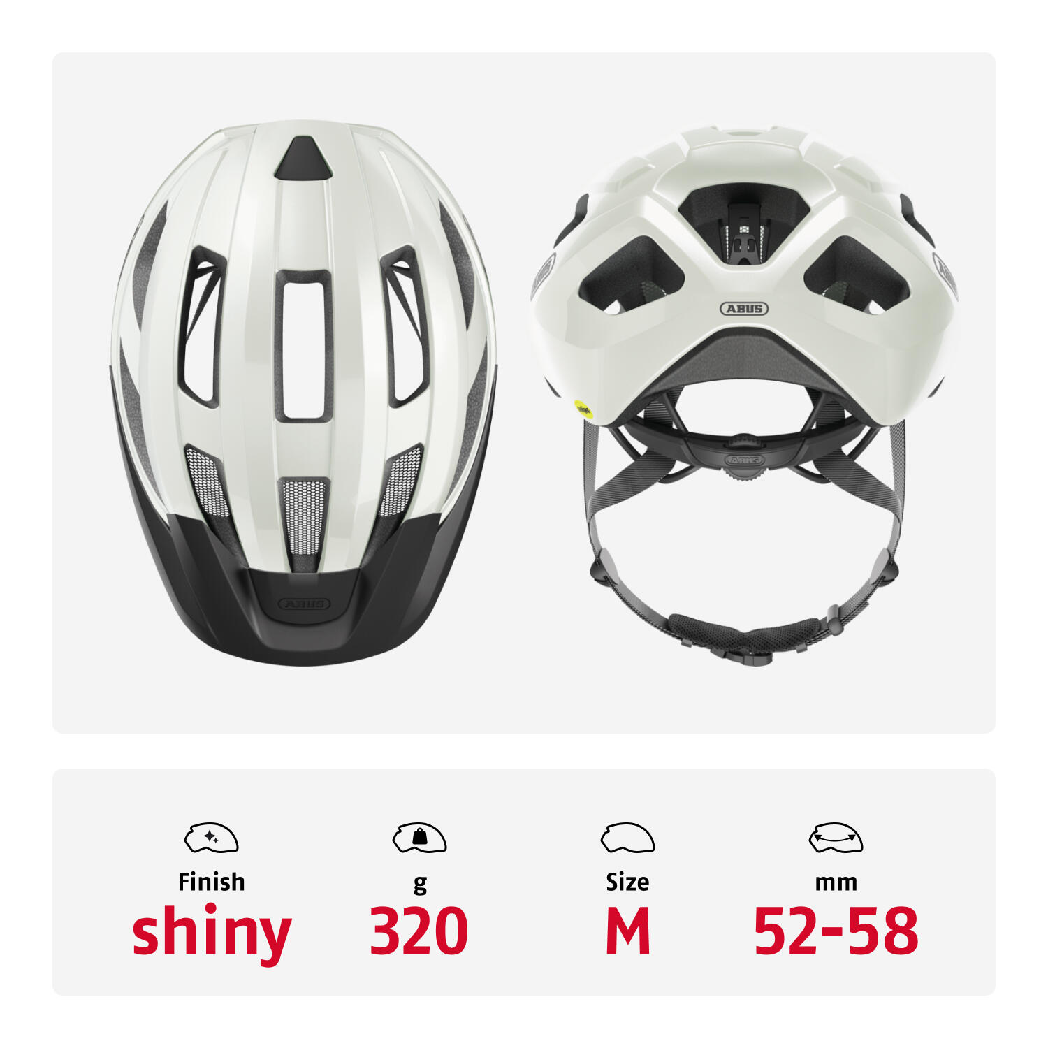 Casco bici Abus Macator MIPS 4/7