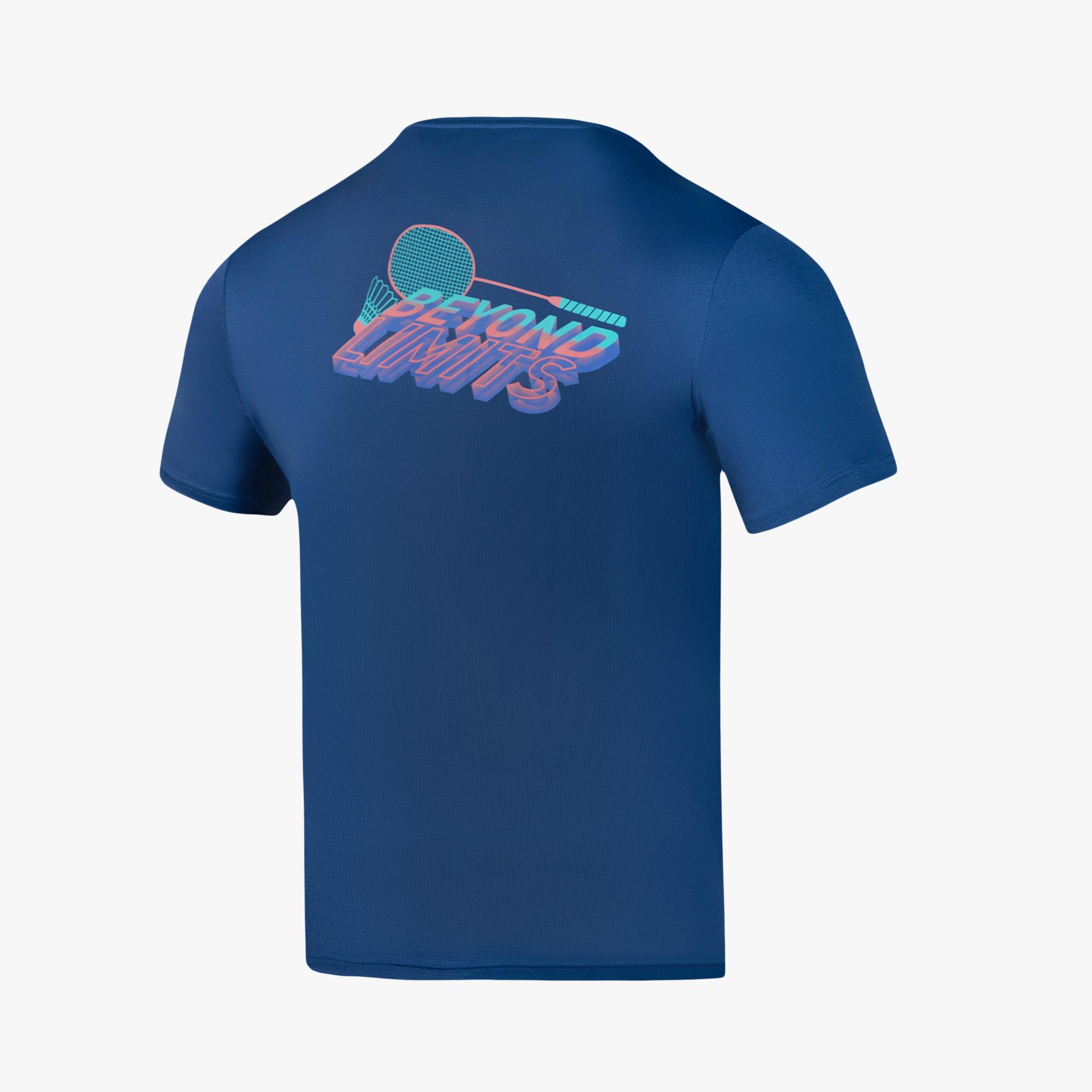 ROUND NECK MEN T-SHIRT RM-S092-3043-EASY5-S SKIPPER BLUE