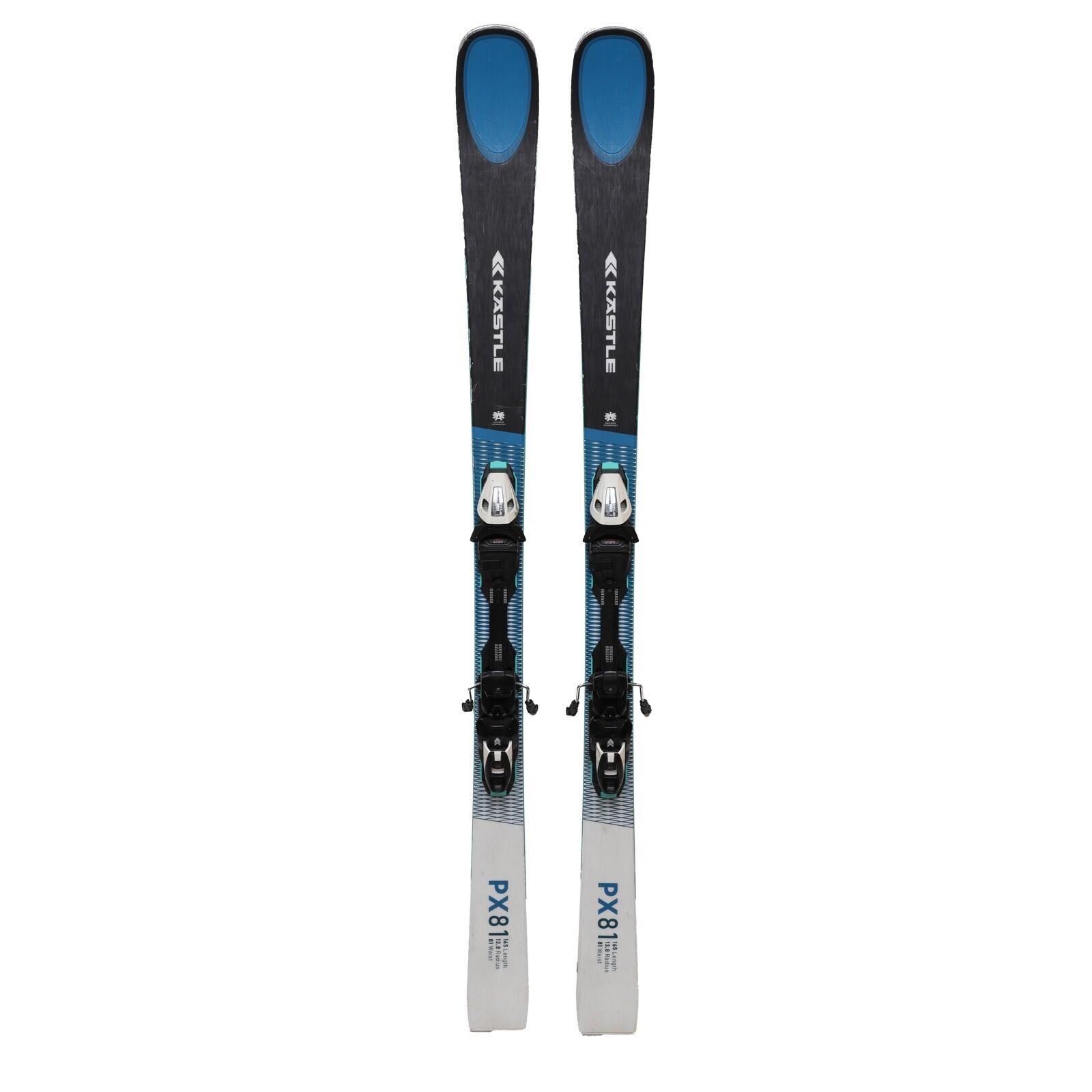 RECONDITIONNE - Ski Kastle Px 81 + Fixations 2/4