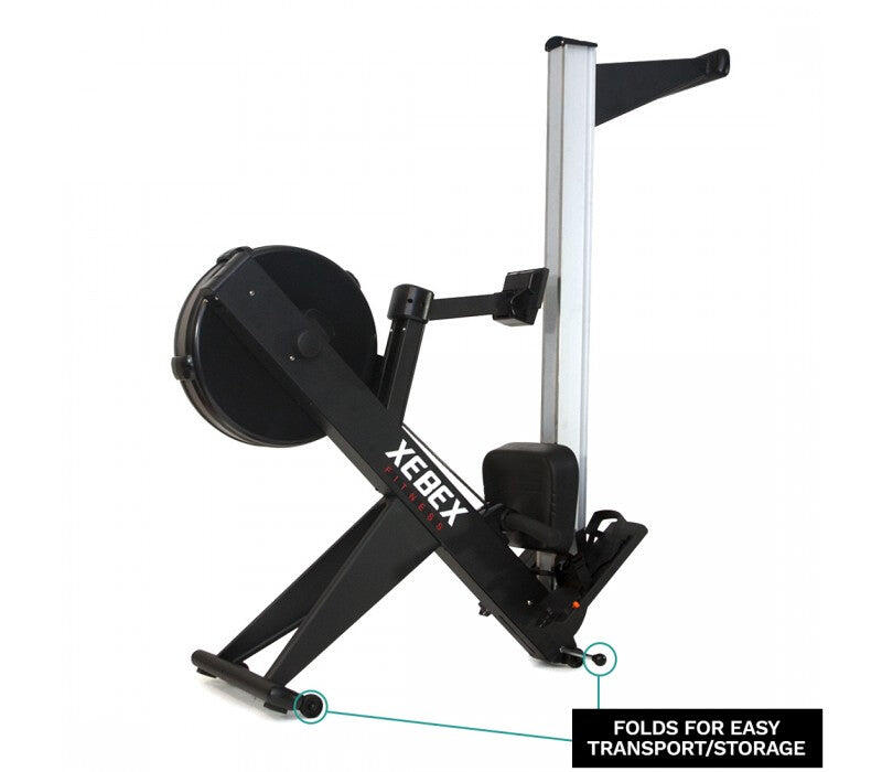 Rameur XEBEX AIR ROWER 2.0 with smart connect 2/5