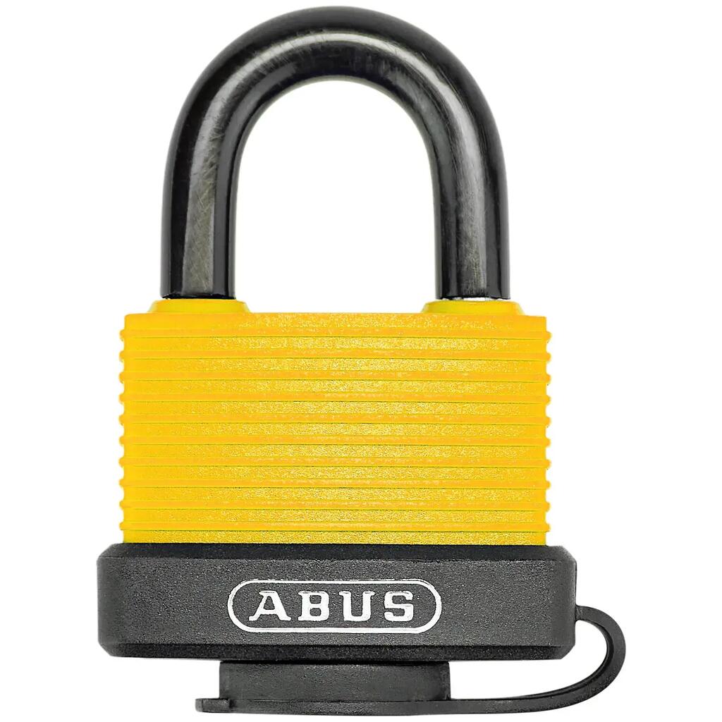 Aluminium shackle padlock Abus Blister