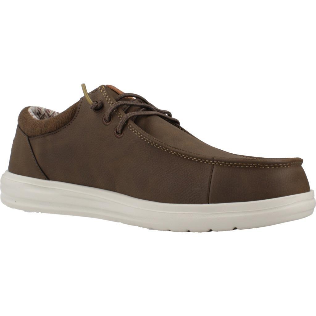 Baskets Hey Dude Modèle Paul Classic Couleur Marron 5/5