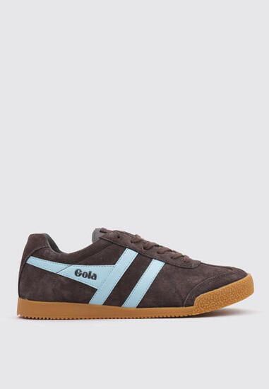Baskets de marche sportive - Homme - Cuir - Gola Harrier - Marron