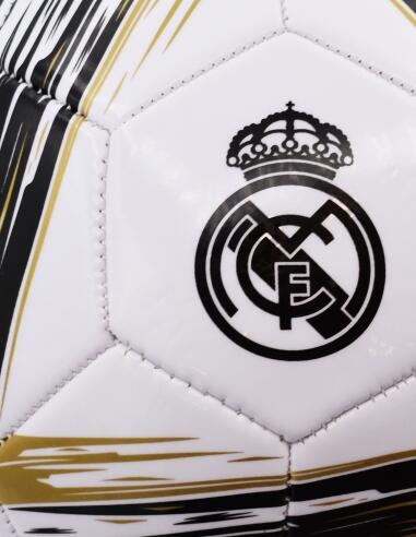 Real Madrid Logo Voetbal - Maat 5 3/5