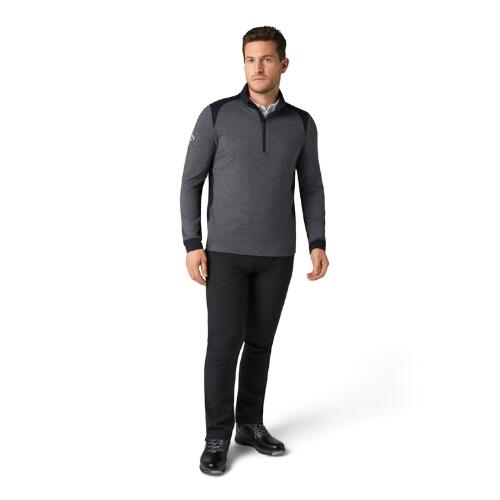 Callaway Soft Touch Blocked 1/4 Zip Pullover Gris Foncé Hommes 4/5