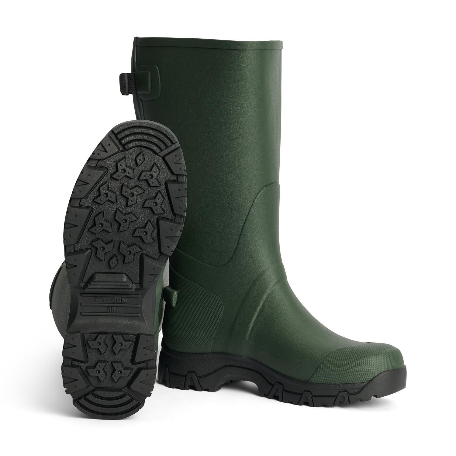 Bottes en caoutchouc Outdoor hautes à doublure chaude HAJK S Vert 3/7