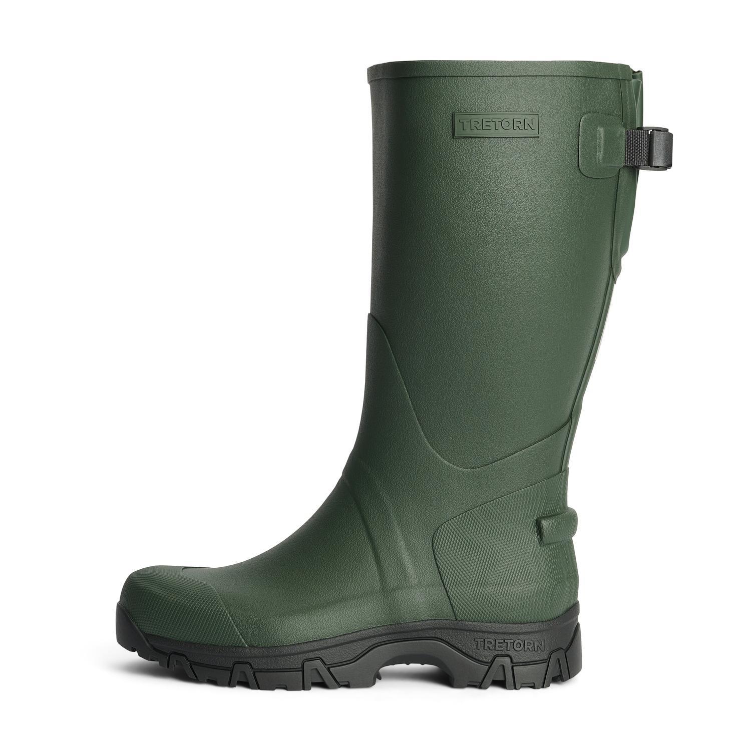 Bottes en caoutchouc Outdoor hautes à doublure chaude HAJK S Vert 5/7