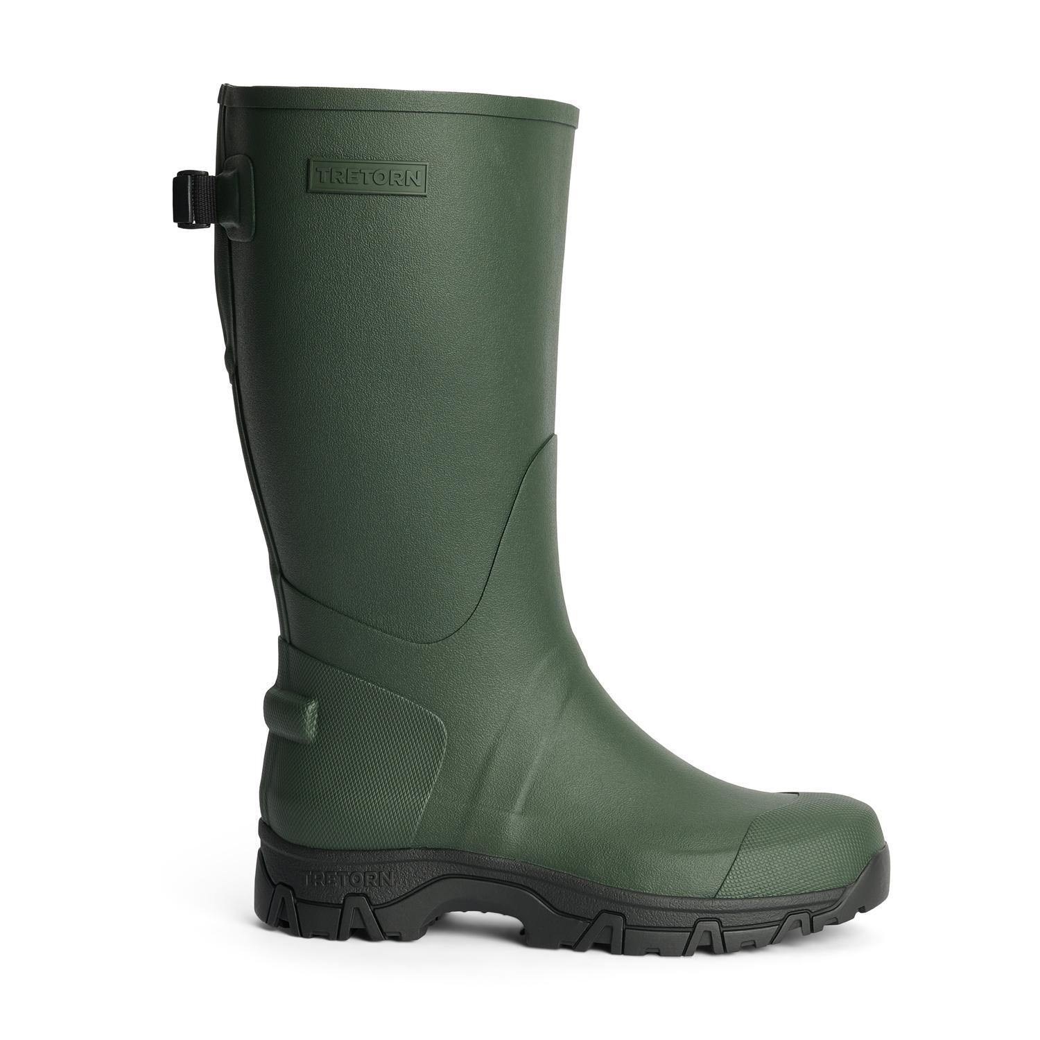 Bottes en caoutchouc Outdoor hautes à doublure chaude HAJK S Vert 2/7