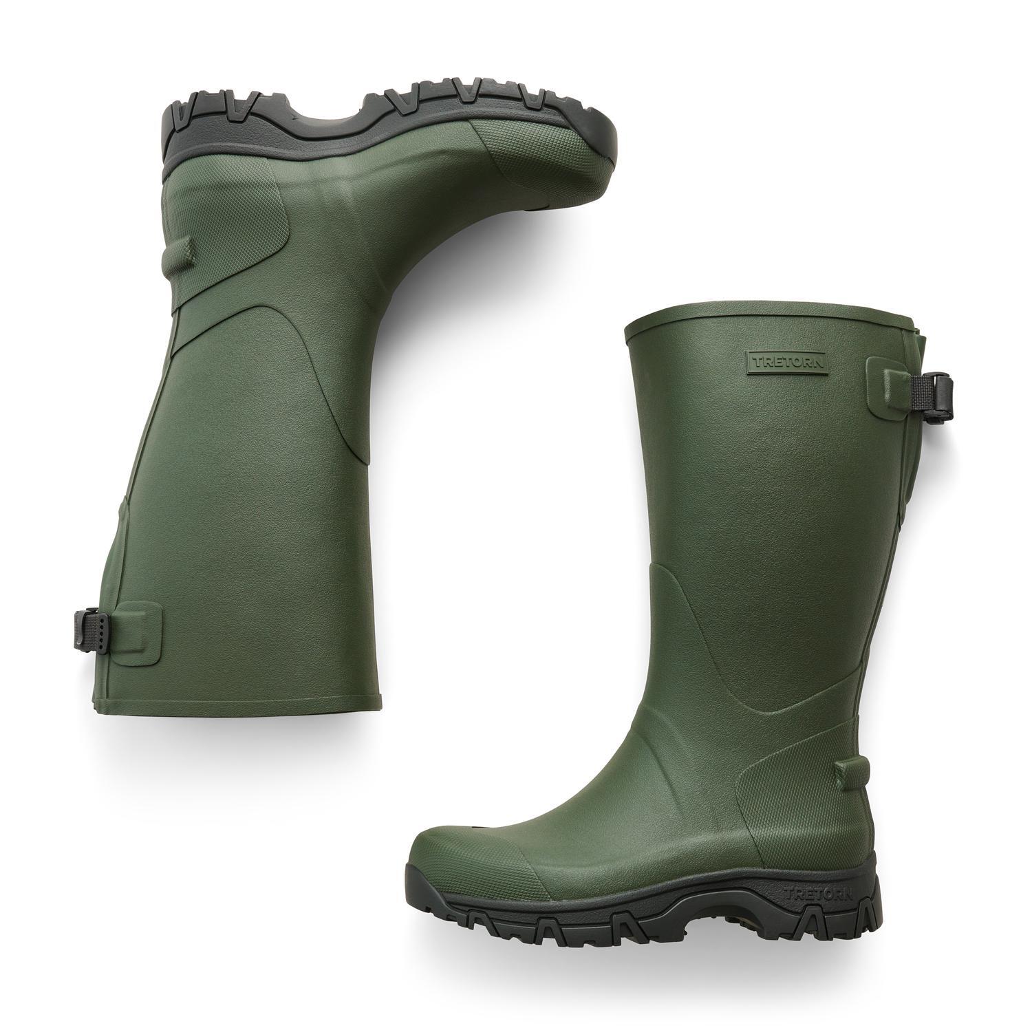 Bottes en caoutchouc Outdoor hautes à doublure chaude HAJK S Vert 4/7