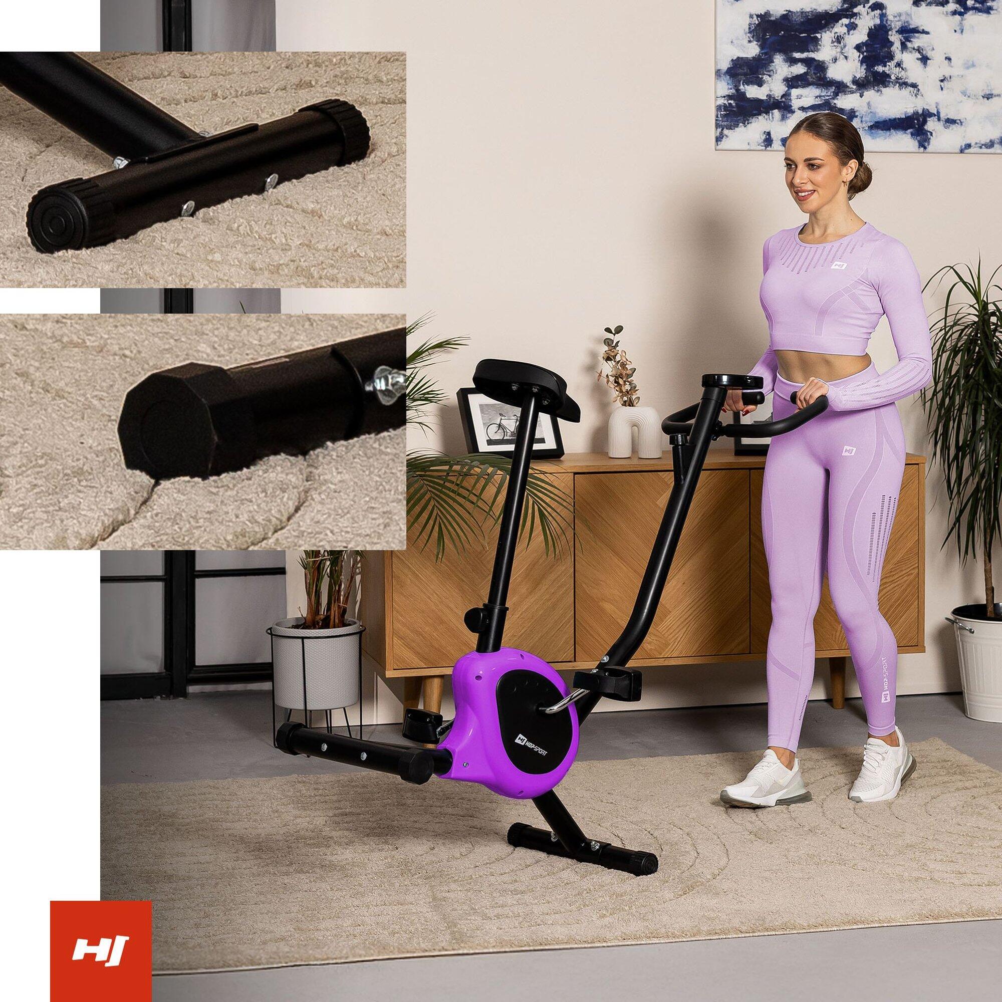 Mechanisches Trainings-Heimfahrrad Hop-Sport Rio 3/7