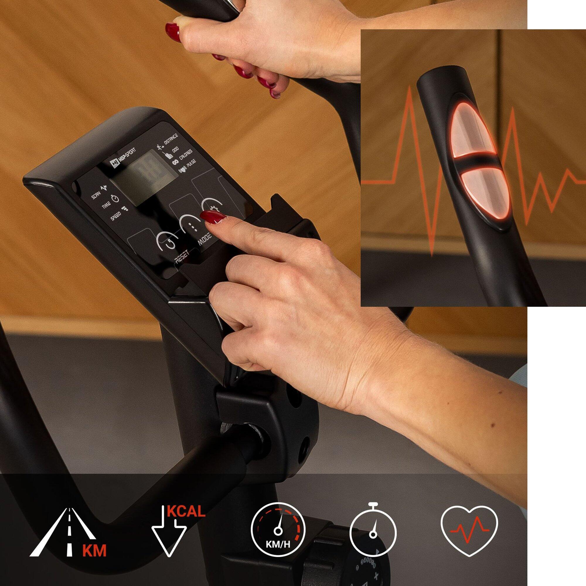 Rower stacjonarny treningowy magnetyczny Hop-Sport Vox