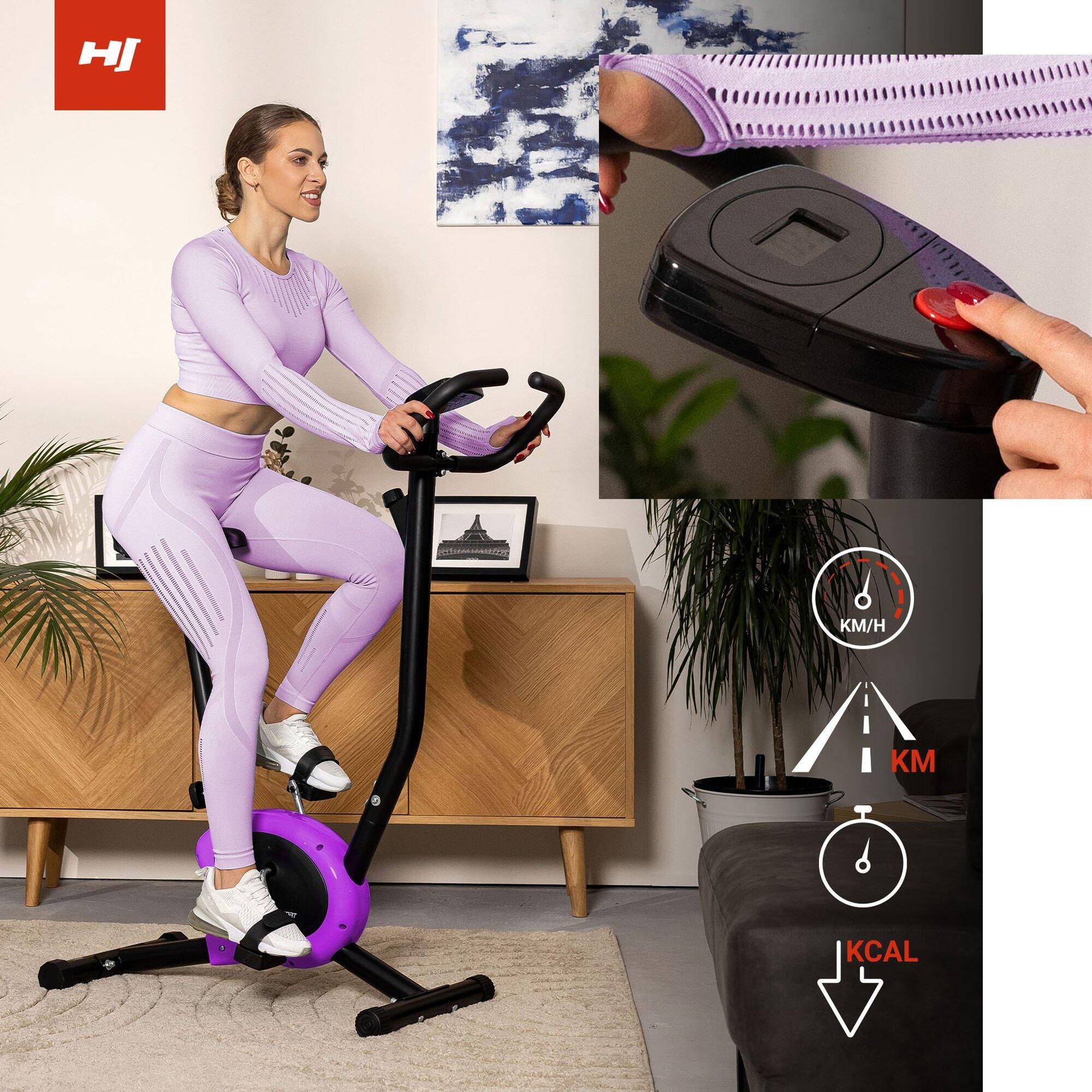 Mechanisches Trainings-Heimfahrrad Hop-Sport Rio 2/7