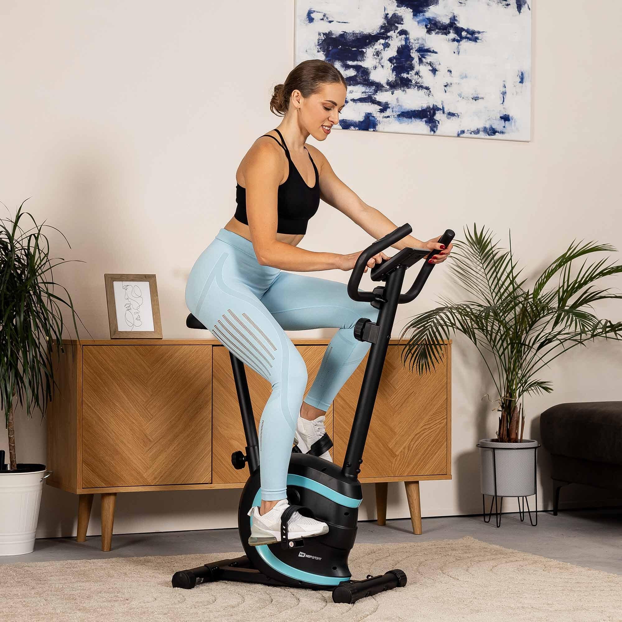Vélo d'appartement magnétique avec capteurs de pulse Hop-Sport HS-015H Vox 7/7