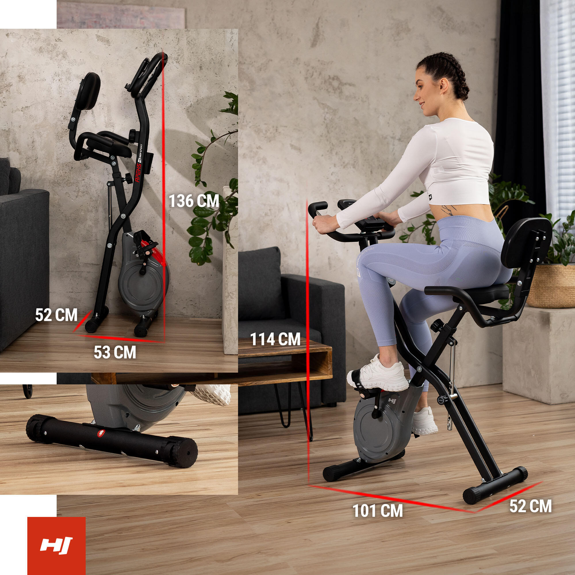 Skládací rotoped Xbike Apeks 3/7
