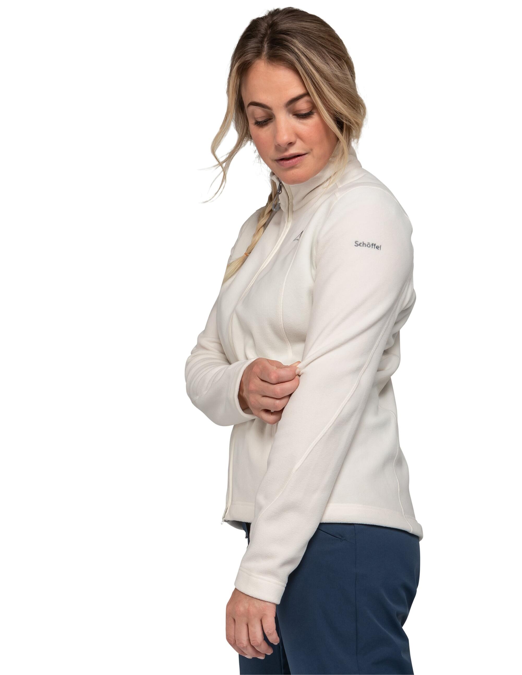Schöffel Fleece Jacket Leona3 whisper white 40 2/7