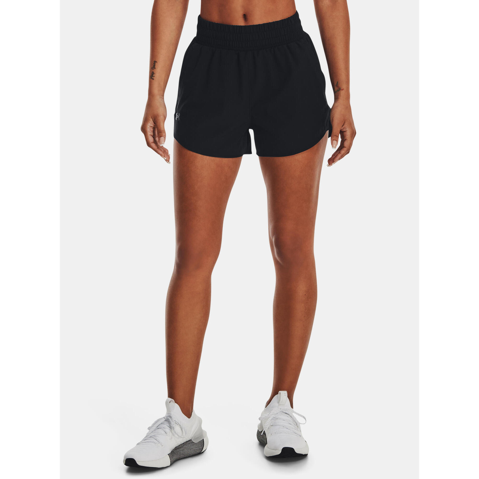 Under Armour - Short D'Entraînement Femme Vanish 3 Pouces Under Armour - Bermuda - Noir - 36 Xs - Decathlon
