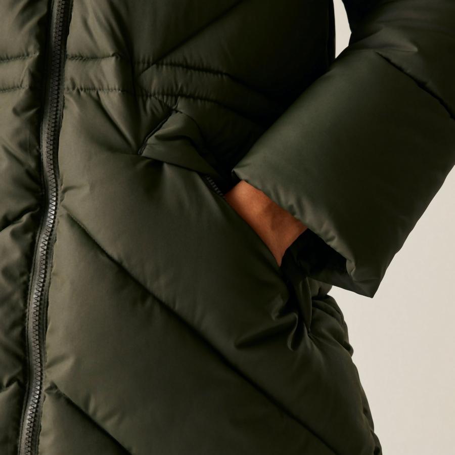 Daunenjacke  mit Kapuze, Damen Regatta Rusey 5/7