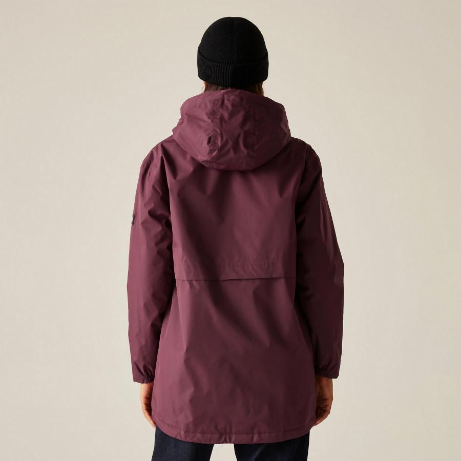 Chaqueta aislante, impermeable y transpirable con capucha Brielly para mujer 5/7