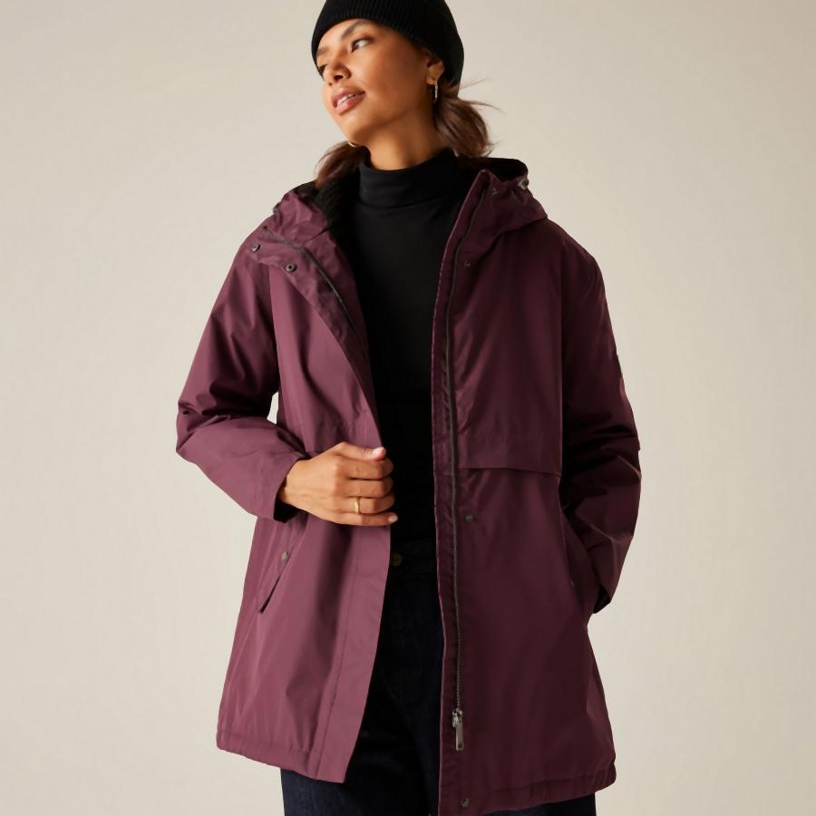 Chaqueta aislante, impermeable y transpirable con capucha Brielly para mujer 4/7