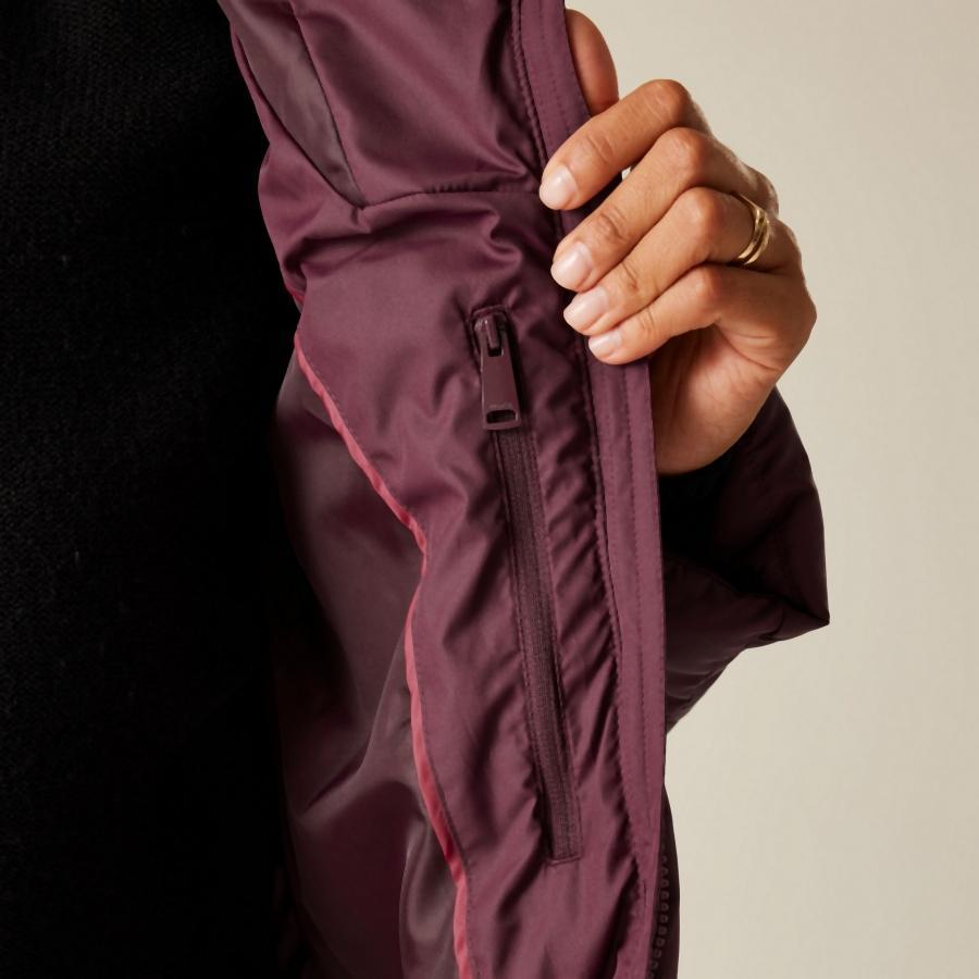 Daunenjacke  mit Kapuze, Damen Regatta Rusey 5/7