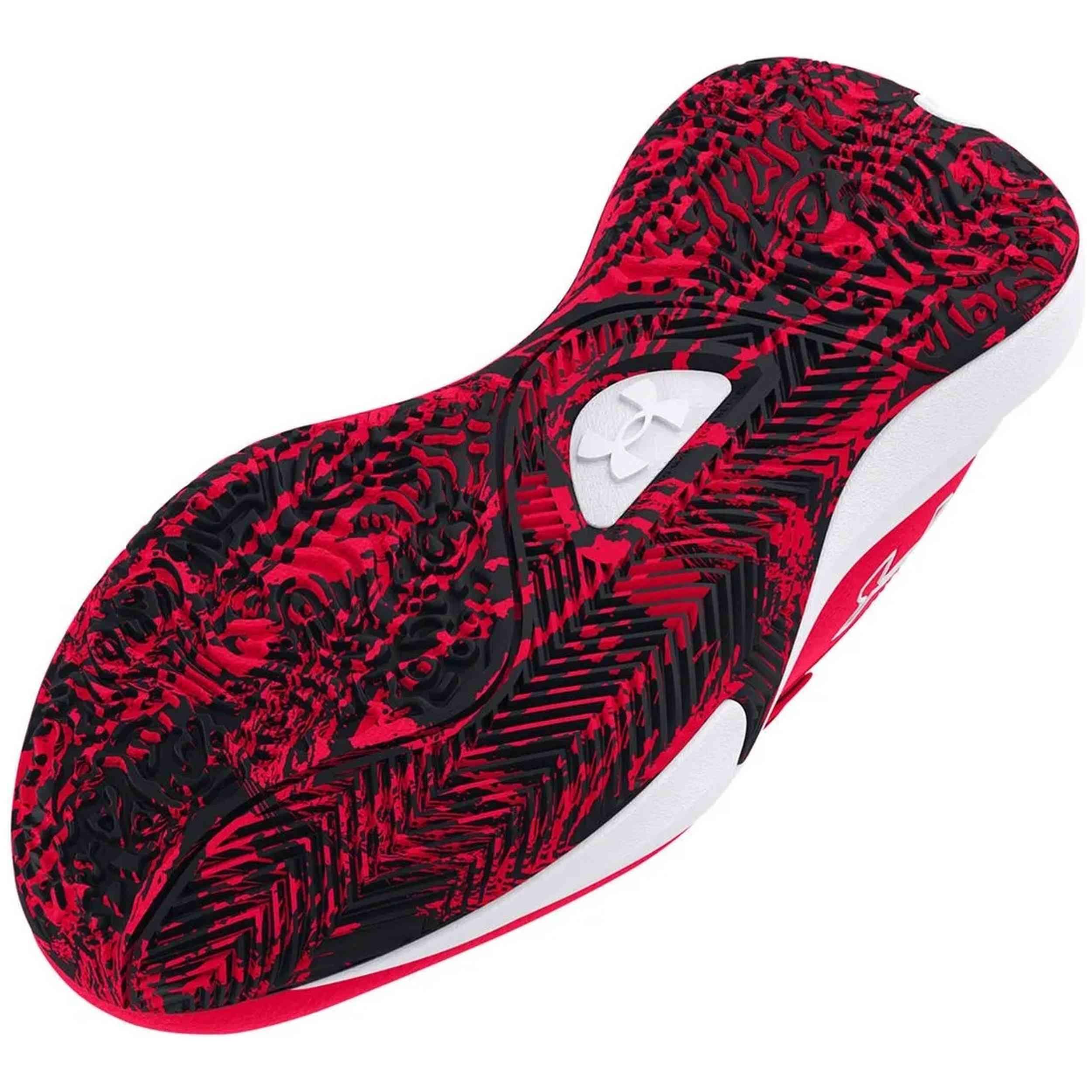 Scarpe da basket Under armour modello 3028514-600 per unisex ragazzi 3/5