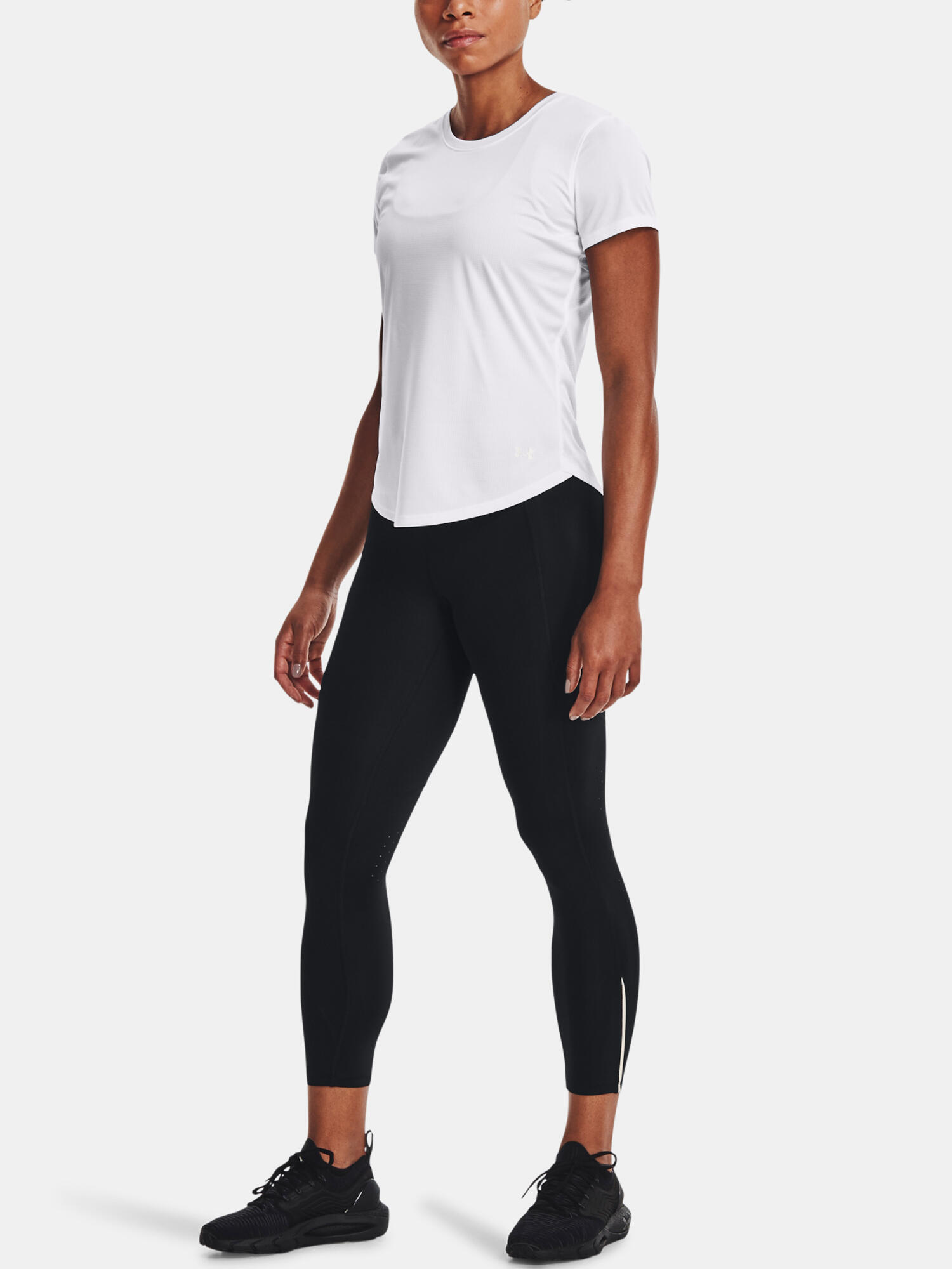 Collant 3/4 Under Armour Fly Fast 3.0 Noir Femme 7/7