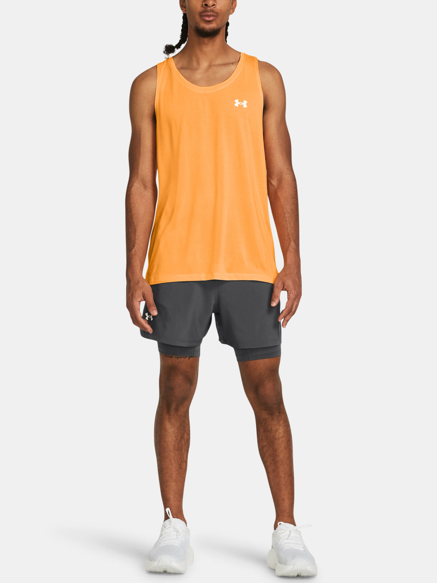 Pantalones Cortos Launch para Hombre Gris Tono 6/6