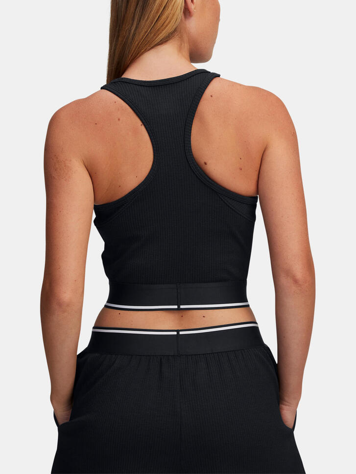 Top treningowy damski Under Armour Meridian Rib Branded Tank