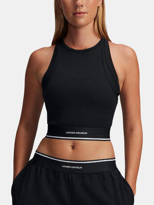 Top da allenamento donna Under Armour Meridian Rib Branded Tank
