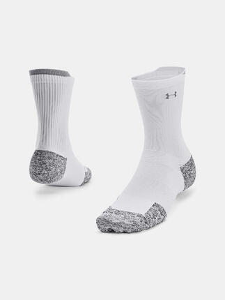 Chaussettes mi-hautes Under Armour ArmourDry Run Cushion Noir Unisexe