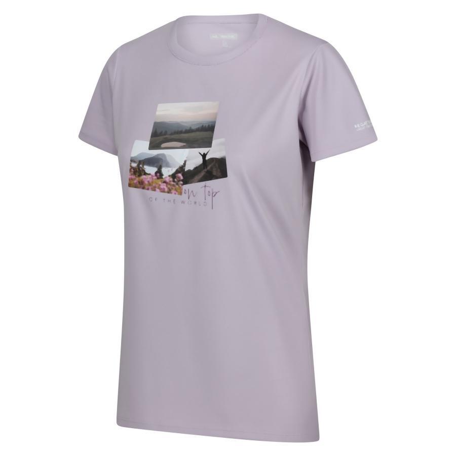REGATTA Regatta T-Shirts Wmn Fingal VIII  Femmes Lilac Frost 6/7