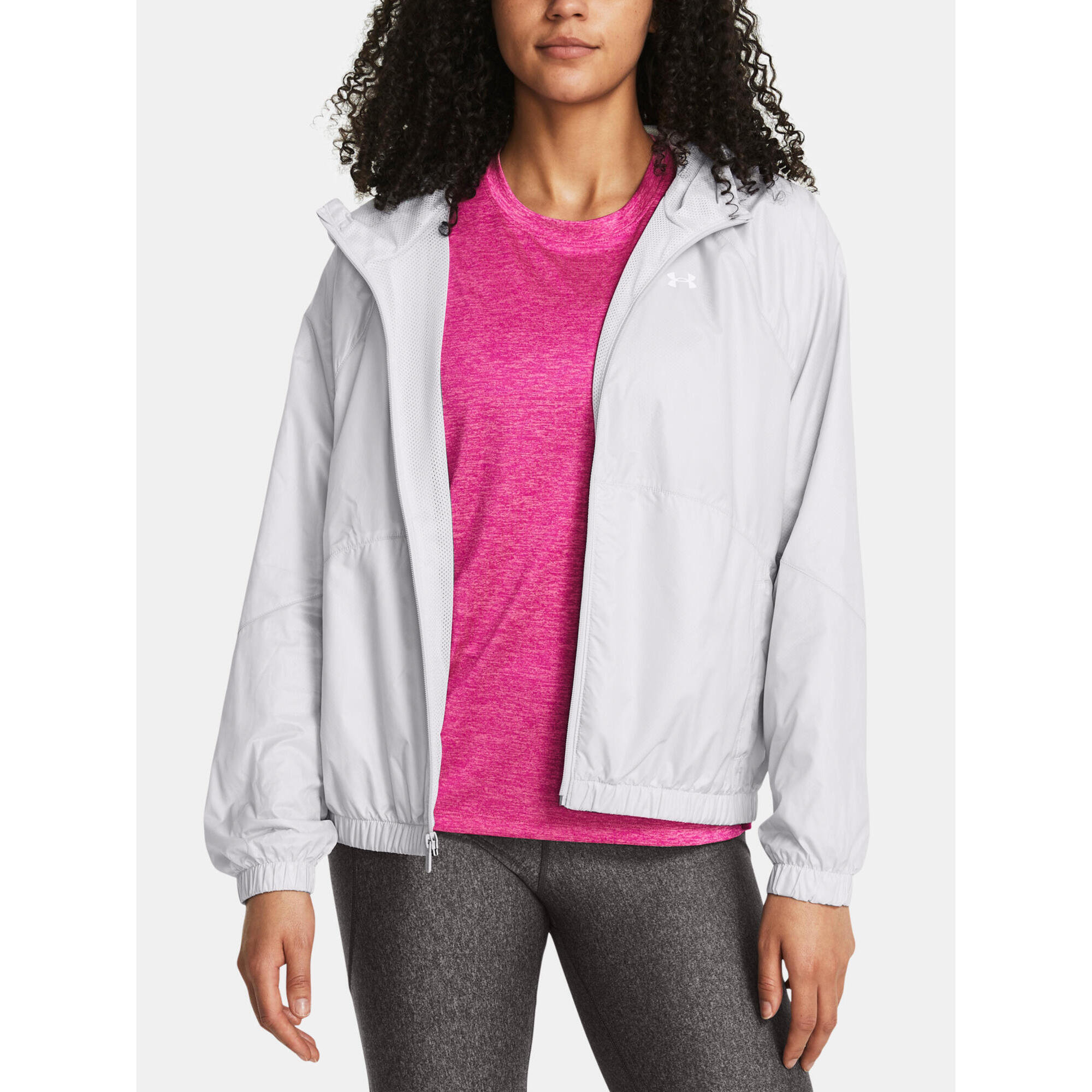 Under Armour - Veste Coupe-vent Femme Under Armour Sport Coupe-vent - Veste - Gris - 40 M - Decathlon