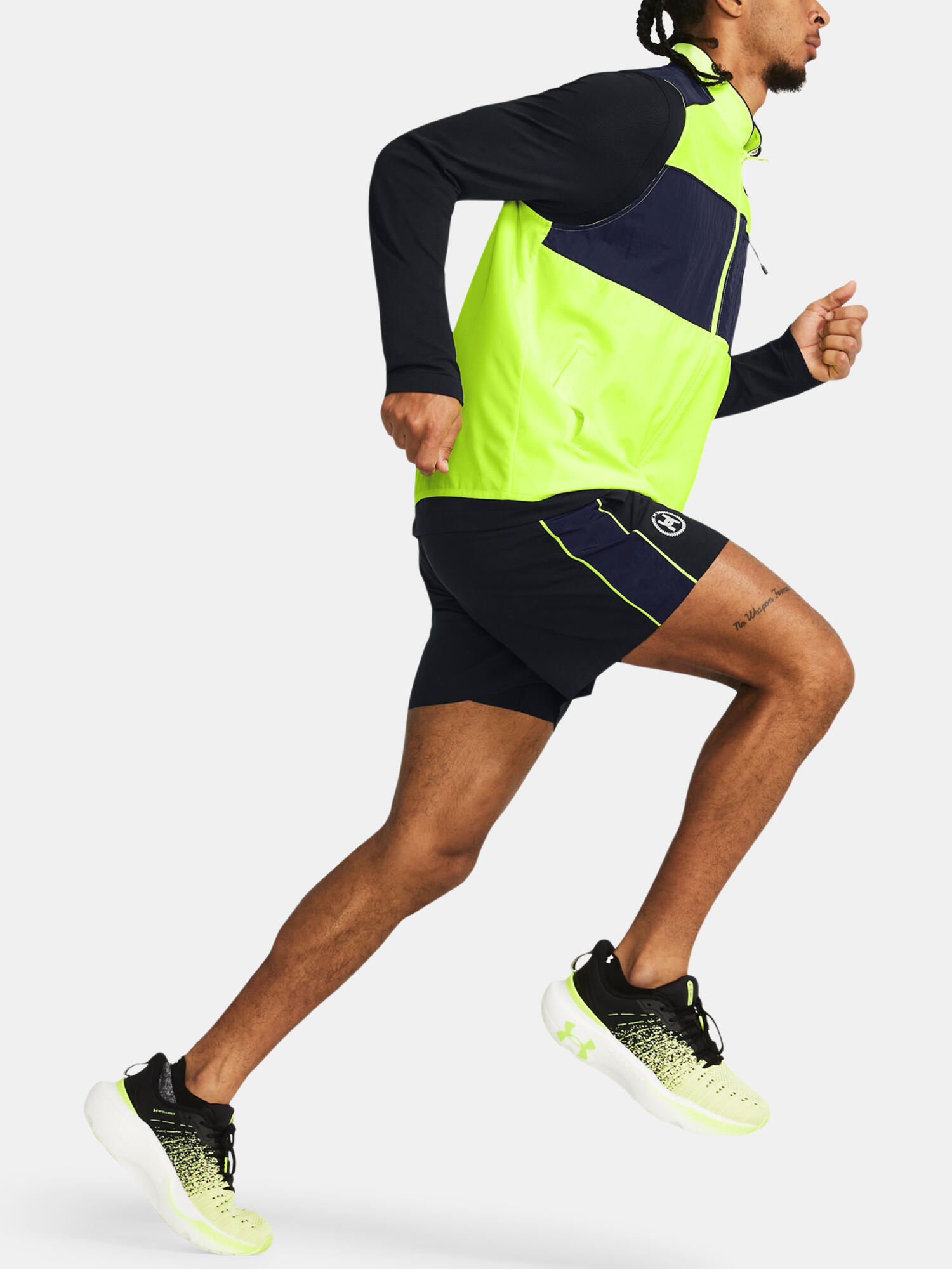 Heren Run Anywhere Korte Broek (Zwart) 7/7