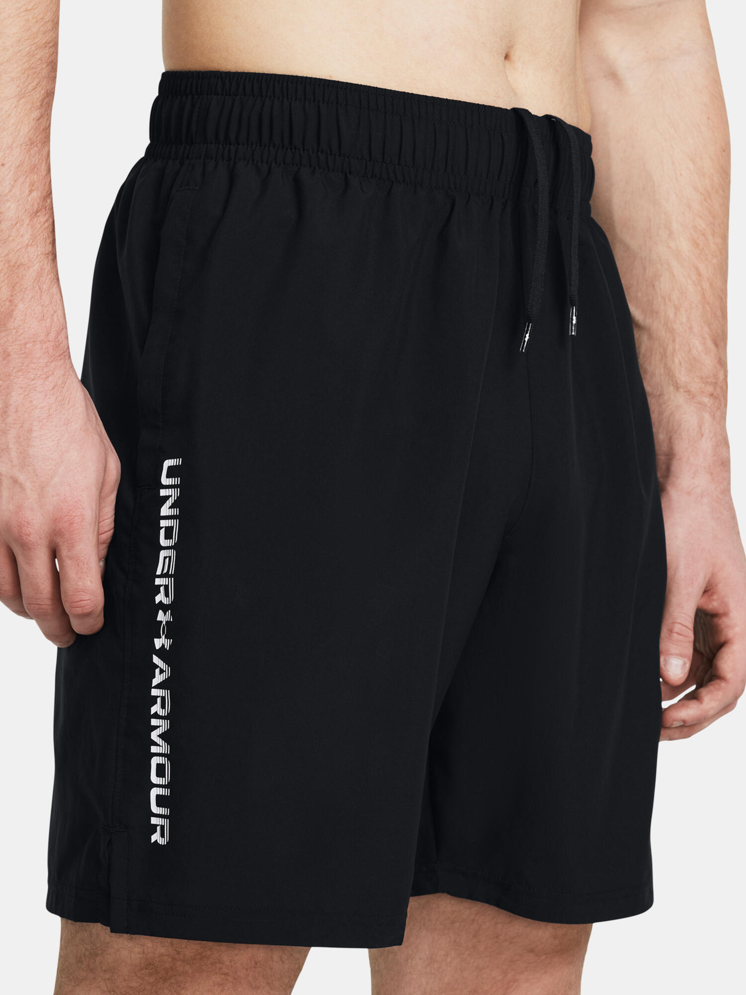 Spodenki Męskie Treningowe Under Armour Lekkie Tech Woven Wordmark Xs 6/6