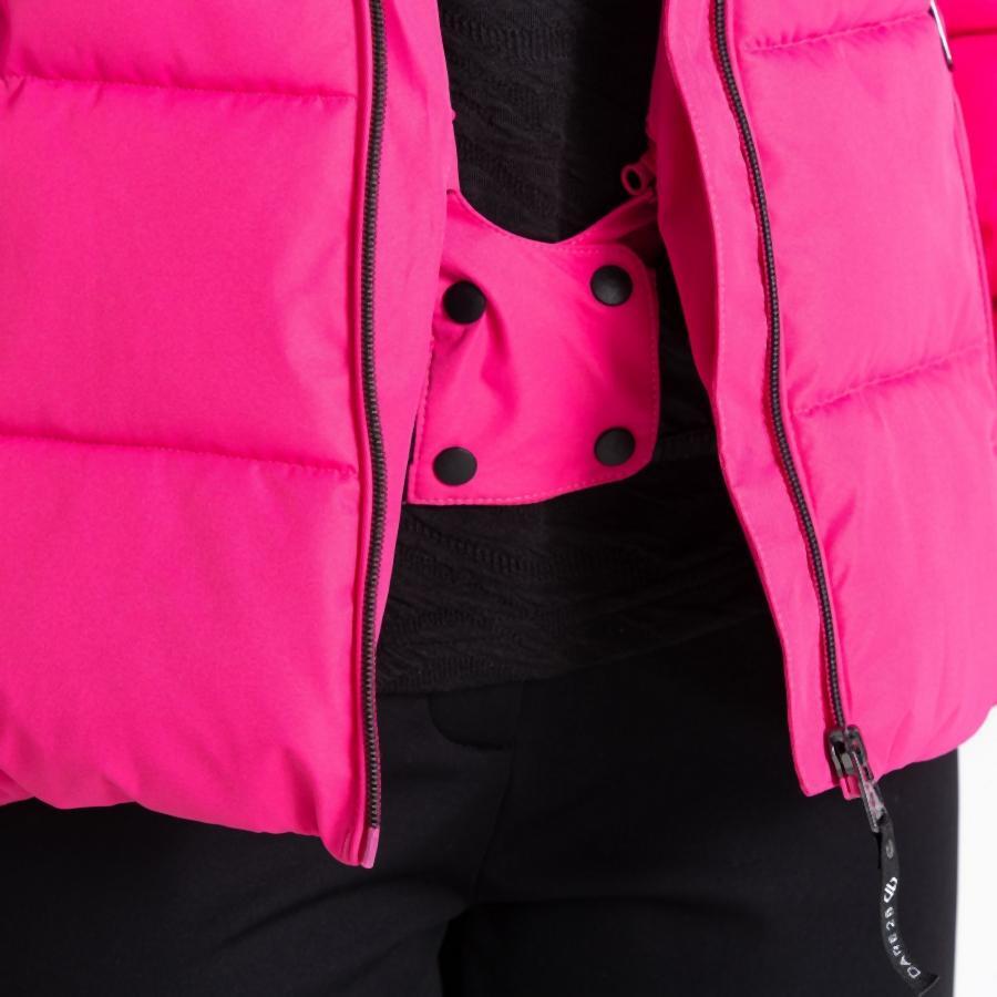 Chaqueta esquí mujer impermeable Dare 2b Glamorize Iv, rosa 2/7