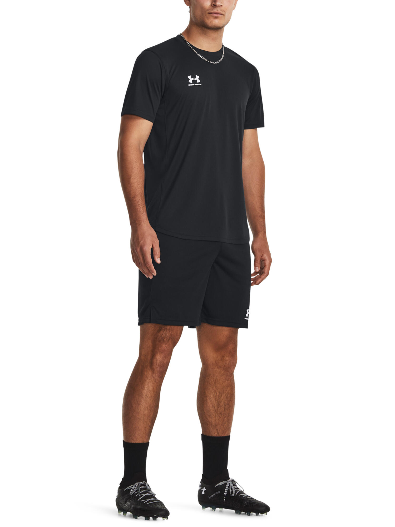 Tshirt CHALLENGER TRAINING Homme (Noir / Blanc) 6/6