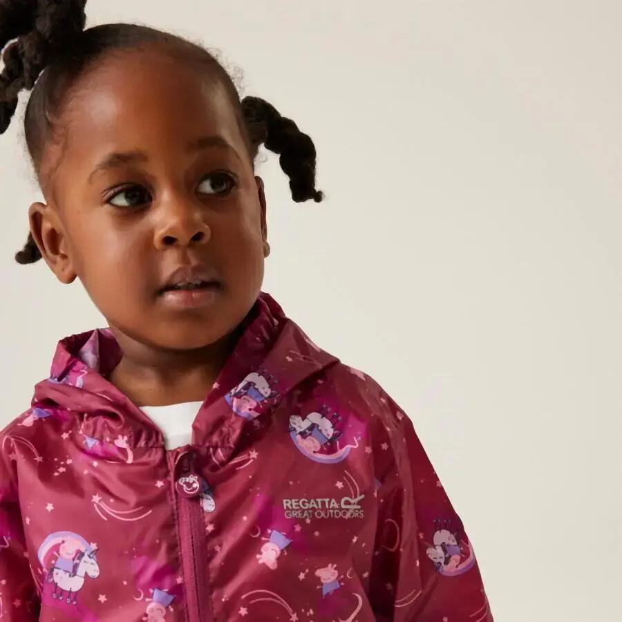 Veste imperméable bébé Regatta Peppa Pig Pack-It 2/7