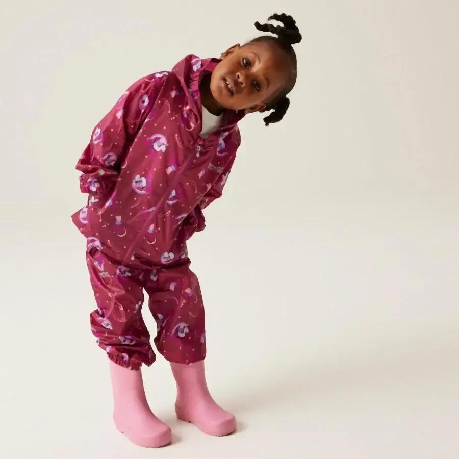 Veste imperméable bébé Regatta Peppa Pig Pack-It 4/7