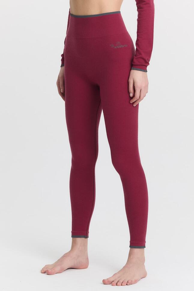Legginsy merino termoaktywne turystyczne damskie Woolona Bianca
