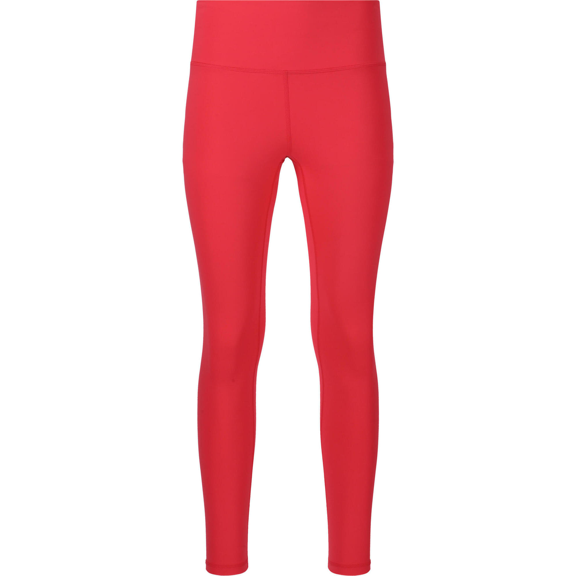 Athlecia - Legging Femme Athlecia Bloom - Collant De Running - Orange|rouge - Decathlon