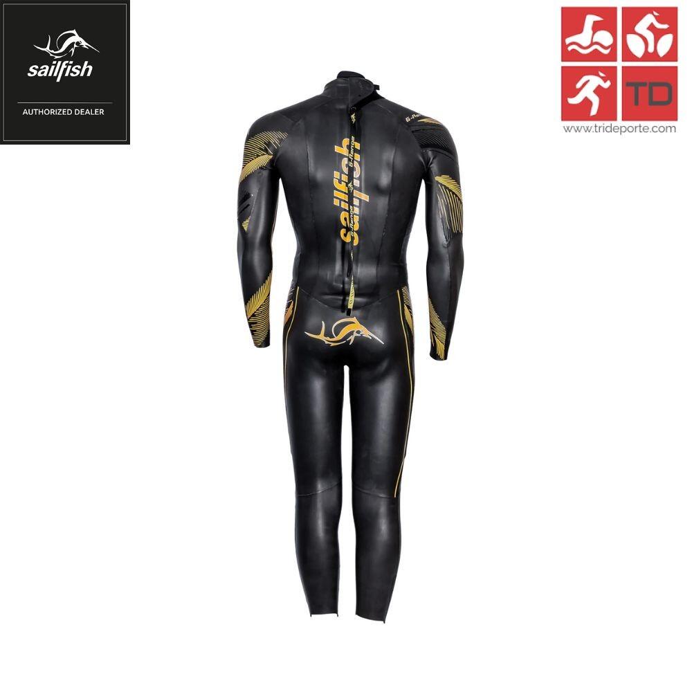 Neoprene G-Range 9 natação Homem Amarelo Sailfish 3/3
