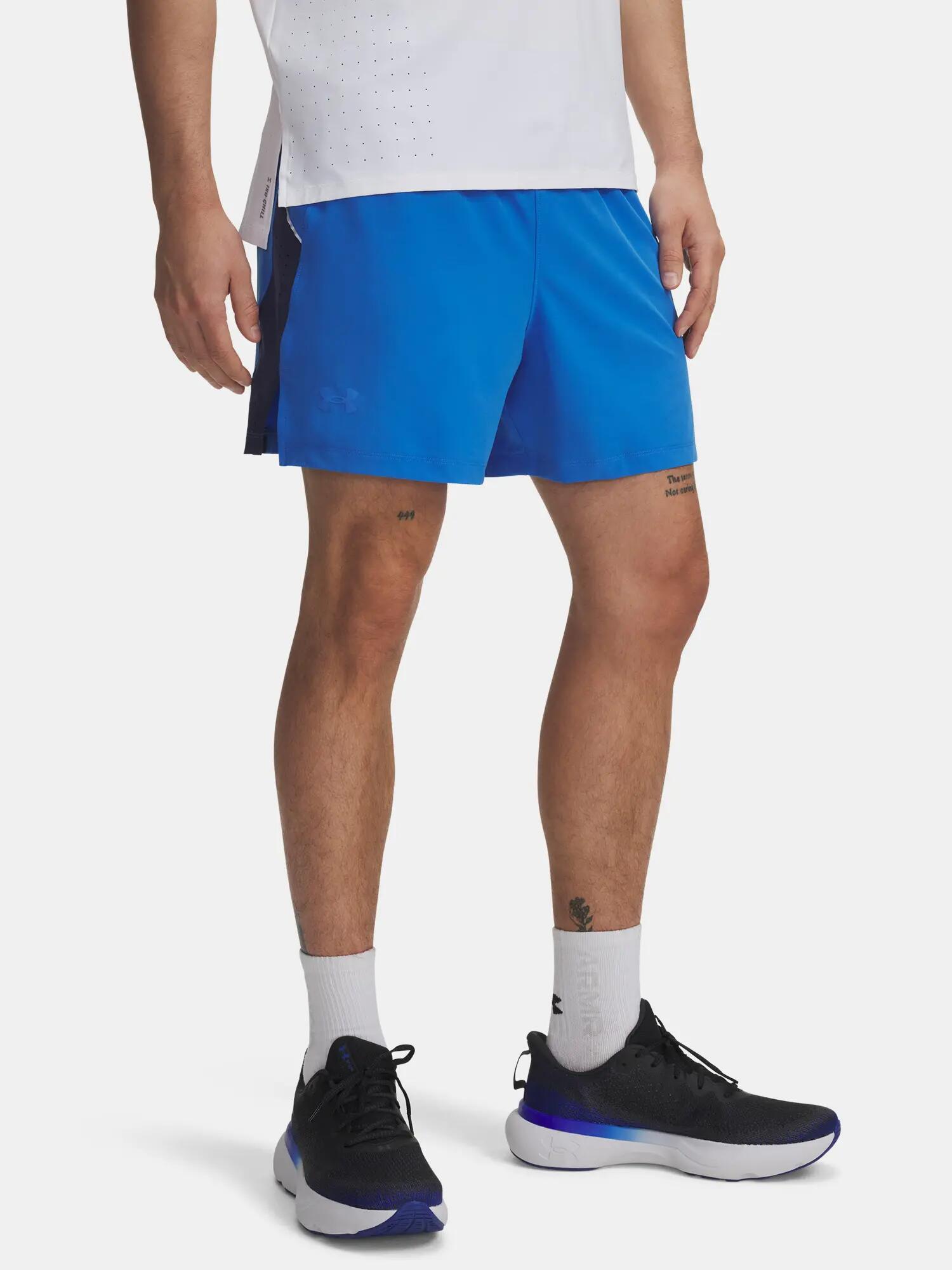 Férfi rövidnadrág Under Armour UA LAUNCH PRO 5'' SHORTS-BLU 1/4
